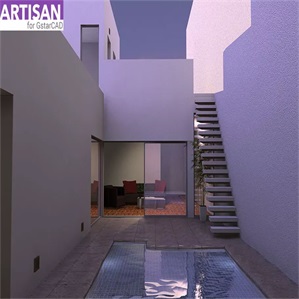 Artisan’s photo-realistic rendering supported in GstarCAD 2019 